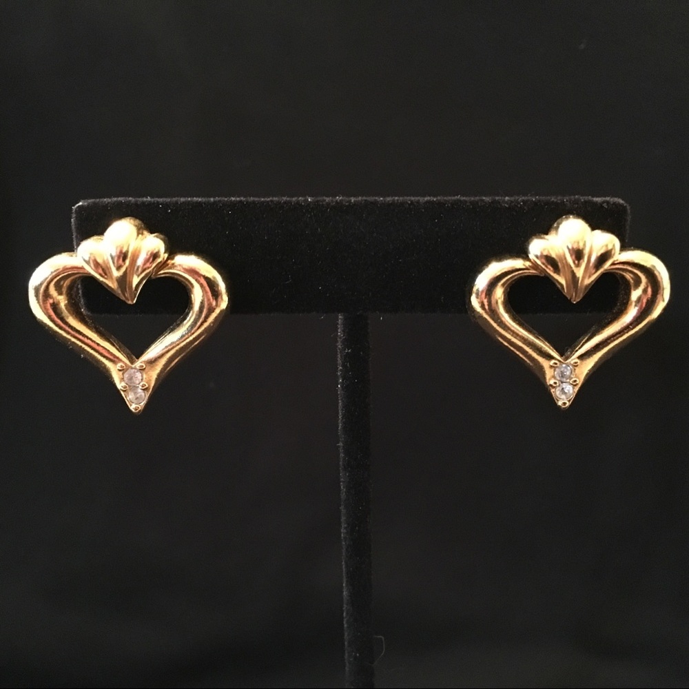 2-in-1 Gold Earrings